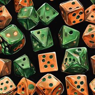 iPhone dice wallpaper