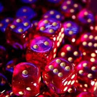 iPhone dice wallpaper