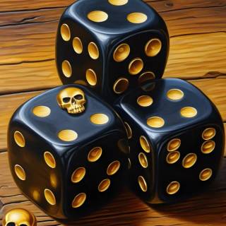 iPhone dice wallpaper