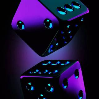 iPhone dice wallpaper
