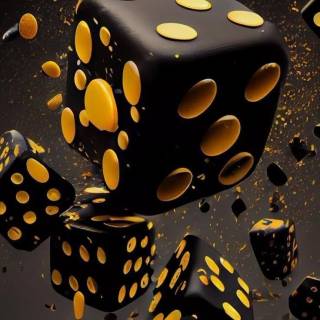 iPhone dice wallpaper