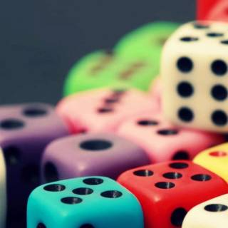 iPhone dice wallpaper