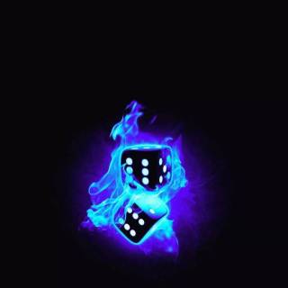 iPhone dice wallpaper