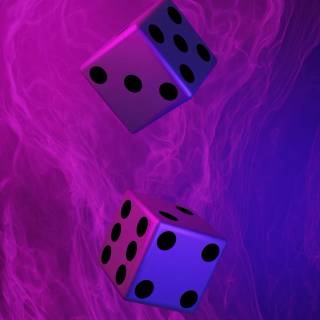iPhone dice wallpaper