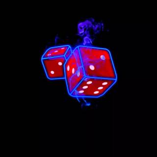 iPhone dice wallpaper