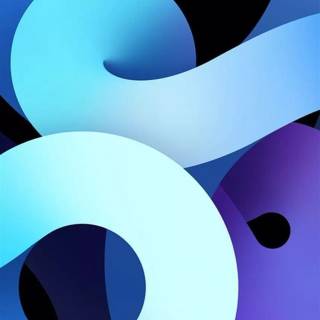 iPhone 12 Pro Max blue wallpaper