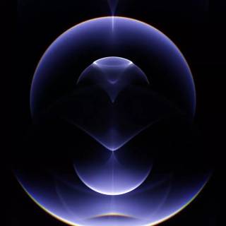 iPhone 12 Pro Max blue wallpaper