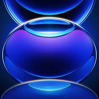 iPhone 12 Pro Max blue wallpaper