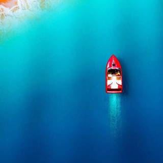 iPhone 12 Pro Max blue wallpaper