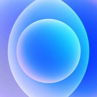 iPhone 12 Pro Max blue wallpaper