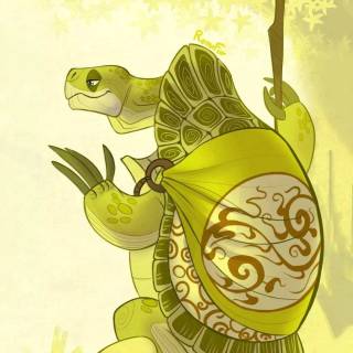 Master Oogway iPhone wallpaper