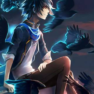 Boy anime iPhone wallpaper