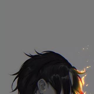 Boy anime iPhone wallpaper