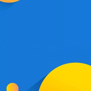 Blue yellow phone wallpaper