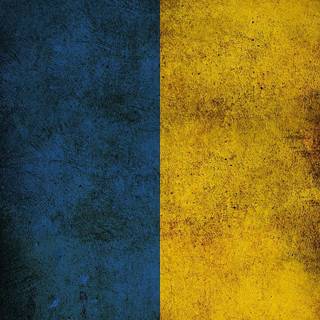 Blue yellow phone wallpaper