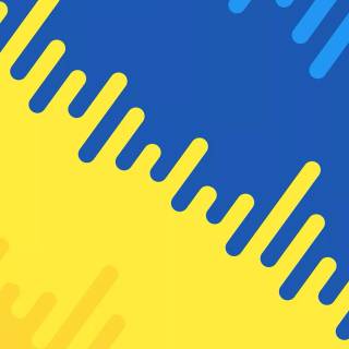 Blue yellow phone wallpaper