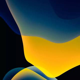 Blue yellow phone wallpaper