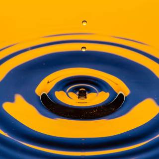 Blue yellow phone wallpaper