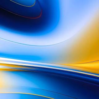 Blue yellow phone wallpaper