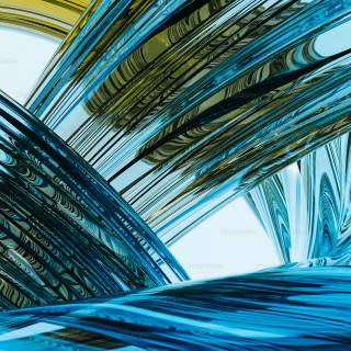 Blue yellow phone wallpaper