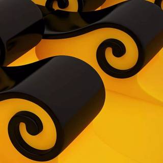 Black and yellow iPhone wallpaper