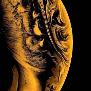 Black and yellow iPhone wallpaper