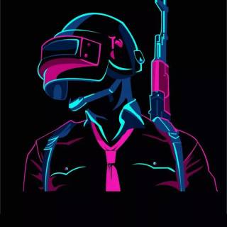 Gaming neon phone wallpaper