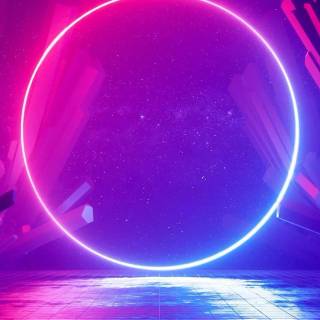 Gaming neon phone wallpaper