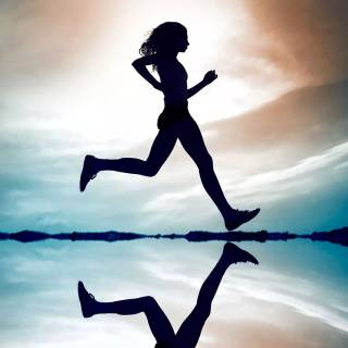 Run iPhone wallpaper