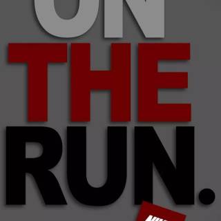 Run iPhone wallpaper