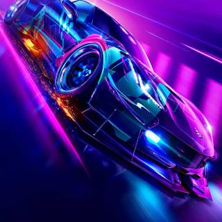 Purple car phone wallpaper