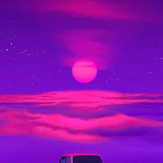 Purple car phone wallpaper
