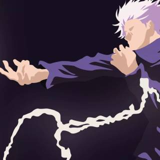 Sukuna minimalist wallpaper