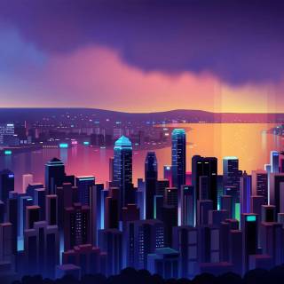 Neon 4k laptop wallpaper