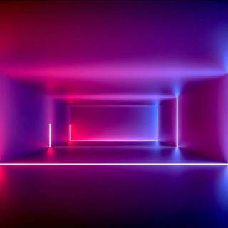 Laptop neon wallpaper