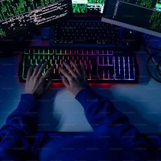 Hacker screen 4k wallpaper