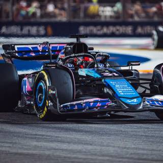 Alpine F1 4k wallpaper