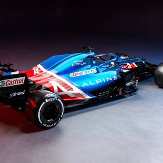 Alpine F1 4k wallpaper