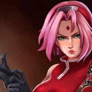 Sakura Naruto 4k wallpaper