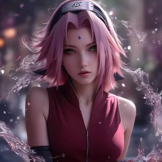 Sakura Naruto 4k wallpaper
