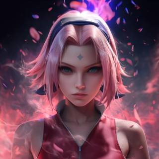Sakura Naruto 4k wallpaper