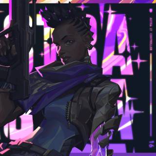 Astra Valorant 4k wallpaper