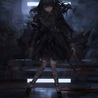 4k dark anime phone wallpaper