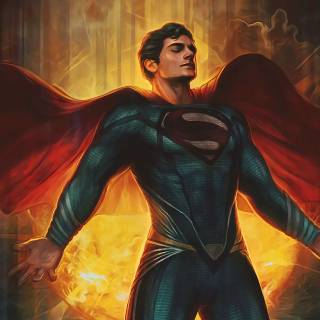 Man of Steel 4k PC wallpaper