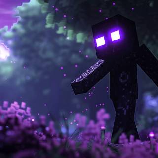 Enderman 4k wallpaper