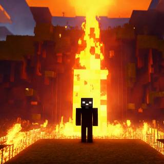 Enderman 4k wallpaper