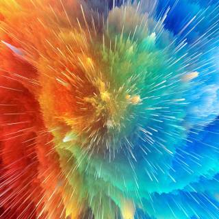 4k color splash wallpaper