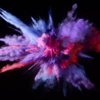 4k color splash wallpaper