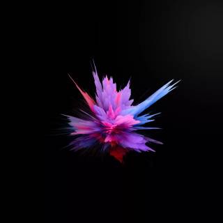 4k color splash wallpaper