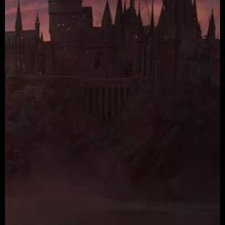 Hogwarts castle phone wallpaper